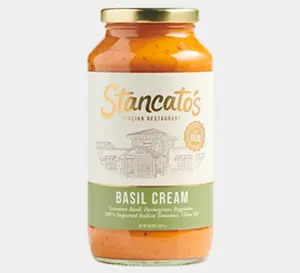 Basil Cream Pasta Sauce Image