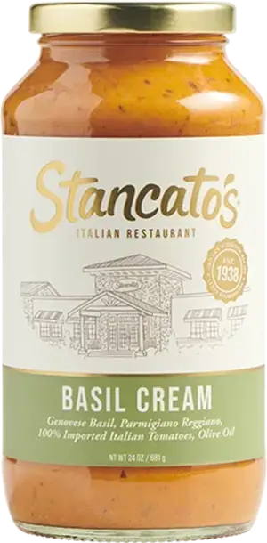 Basil Cream Pasta Sauce Image