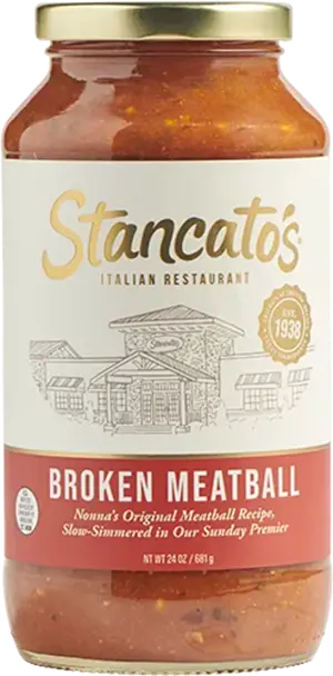 Broken Meatball Pasta Sauce Image