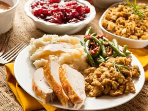 Thanksgiving Day Menu Image